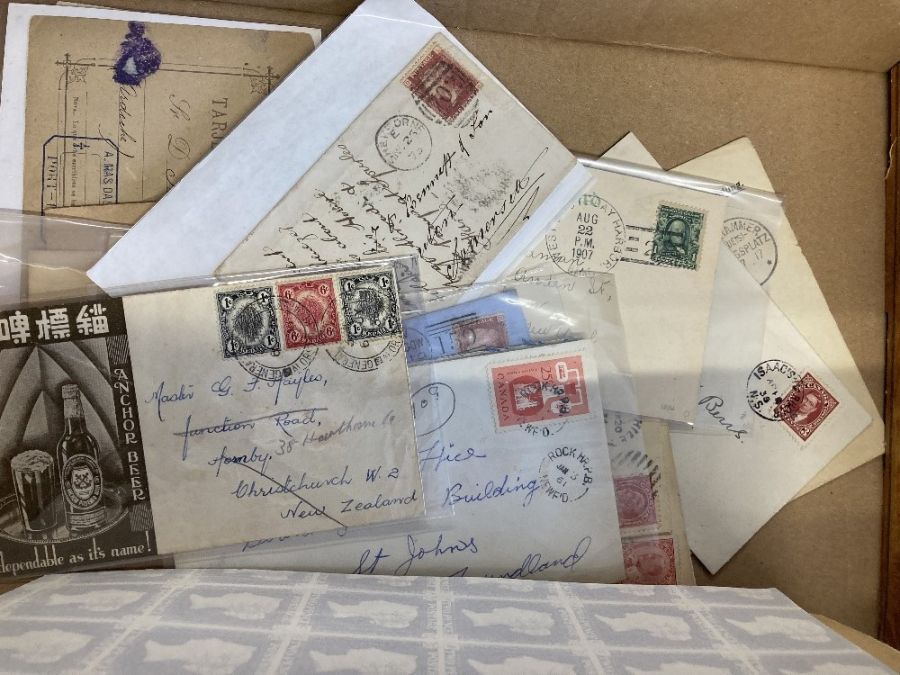 Mixed box of early postal history, good lot and worth careful viewing - Image 4 of 5