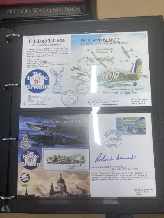 Large box of RAF and Bomber Command covers, many signed - Image 6 of 9