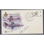 RAF cover signed by Douglas Bader