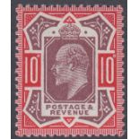 1911 10d Dull Reddish Purple and Aniline Pink, mounted mint SG 310 Cat £275