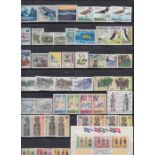 Unmounted mint selection of sets and minisheets, thematic interest
