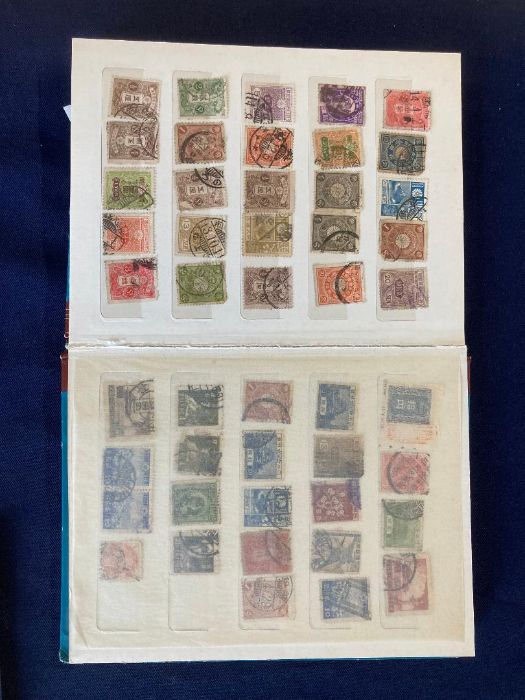 Three small stockbooks of old World stamps, including some China - Image 3 of 3