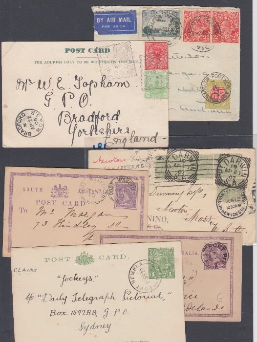 Small batch of Australian postal history (5)