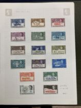 STAMPS 1963 to 1986 mint collection in an album