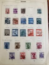 STAMPS : World stamps in two albums mainly used reasonable early material
