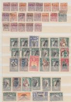 STAMPS Stock book crammed full of pre 1950 used issues