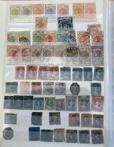 STAMPS : BRITISH COMMONWEALTH mint and used accumulation in stock book very high cat value