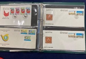 STAMPS Album of 35 FDC's seldom offered