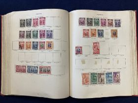 STAMPS : British Commonwealth mint and used in GVI Crown Album generally good condition