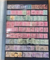 STAMPS : BRITISH COMMONWEALTH mint and used in stockbook, high cat value, better stamps noted