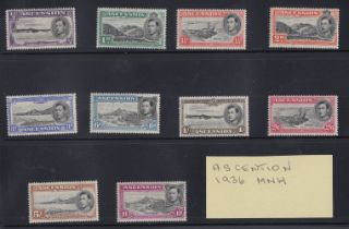 STAMPS 1938 set of 10 to 10/- unmounted mint