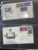 STAMPS 1961-1995 First Day Covers in 7 albums