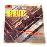 The Beatles:  Please Please Me, mono, PMC 1202, gold and black label 2nd issue (vinyl - surface