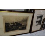 A selection of Edwardian monochrome prints and pictures