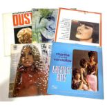 Dusty Springfield:  Everything's Coming Up Dusty, RBL 1002, mono;  Lulu:  Love Loves to Love; and