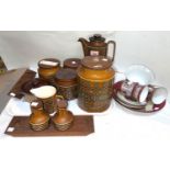 A selection of Mid century Hornsea storage wear and similar china