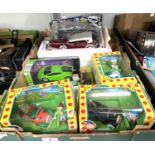 Three boxed Noddy in Toyland Vehicles by Corgi, a Franklin Mint Tourister, a Rolls Royce Silver