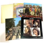 The Beatles:  5 LP's, later pressings