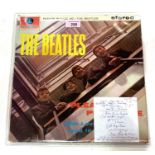 The Beatles:  Please Please Me, stereo, PCs 3042, gold and black label, 1st issue (vinyl - surface