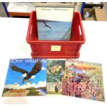 LP's by Chick Corea, Weather report; etc.