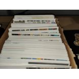 GB FDC's over 600 to 2007, mostly typed, illustrated.