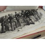A selection of Victorian military related pictures and prints