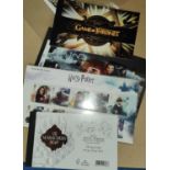 HARRY POTTER: 30+ 1st class stamps (sets and book);Game of Thrones 20+ 1st class stamps (set and