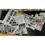 A selection of GB and world stamps in 2 albums and various packets of assortments