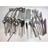 An 8 setting canteen of cutlery, Viner's Studio by Gerald Benney, 56 pieces