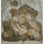 A quantity of GVI & QEII pre-decimal pennies (24.0kg)