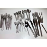 A selection of Viner's Studio cutlery by Gerald Benney, 75 pieces approx
