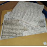 A selection of 19th century and later deeds