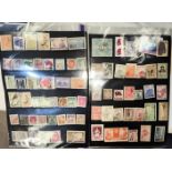 A collection of Chinese stamps