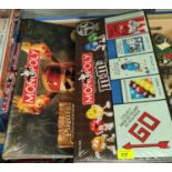 A sealed Collector's edition of Pirates of the Caribbean Monopoly and another sealed copy of M & M's