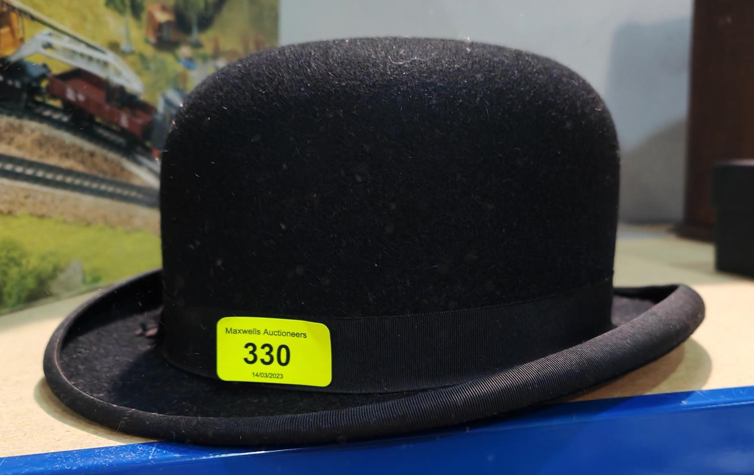 A Harrods's bowler hat