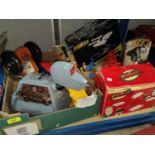 A selection of vintage toys including Star Trek USS Enterprise in original box (box a.f); Dr Who "