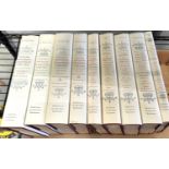 9 hard back volumes of Hermitage Antiquarian Bookshop Victorian Yellowbacks & Paperbacks 1849-1905