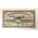 A Guernsey £1 banknote, 1963