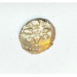 A Catuvellauni Addedomaros 1/4 stater with floral pattern, 1.24gm.