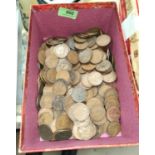 GB:  a quantity of old copper pennies