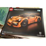 An originally boxed Lego Technic 1:8 scale Porsche 911 GT3 RS kit numbered 42056