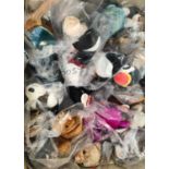 A selection of Beanie Babies (approx 23) to include Bruno, Congo, Millenium, Puffer etc