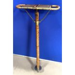 An Edwardian Bamboo and brass shooting stick