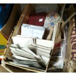 A large selection of loose stamps