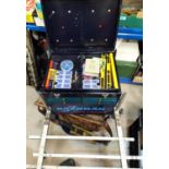 A Drennan Team Box fishing tackle box and contents