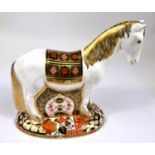 Royal Crown Derby Paperweight: 'Appleby Mare' Sinclairs limited edition 154 of 1500