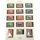 KGV1.  Mainly mint collection A-G in albums.  Many complete sets, Silver Wedding etc.  Noted sets