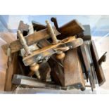 A good selection of vintage planes and other vintage tools