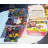 A good selection of 1980's and later 2000AD comics