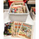 A selection of vintage Marvel and other comics